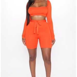 Crop top 2 piece set